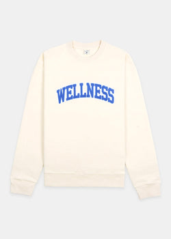 Sporty & Rich Beige Wellness Boucle Sweatshirt - NOBLEMARS