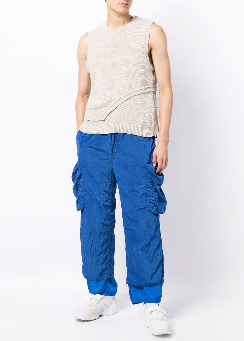 Sunnei Blue Elastic Pants - NOBLEMARS