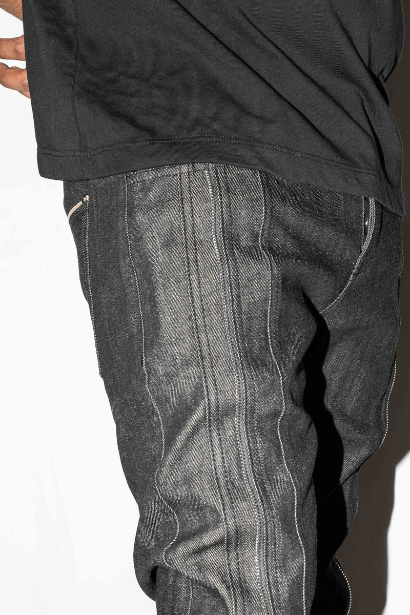 AKINGS LEON STACKED JEANS - NOBLEMARS