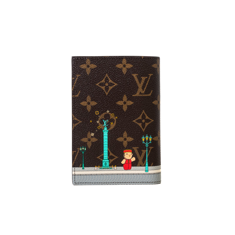 Louis Vuitton, Bags, Brand New Authentic Louis Vuitton Xmas Animation  Passport Cover