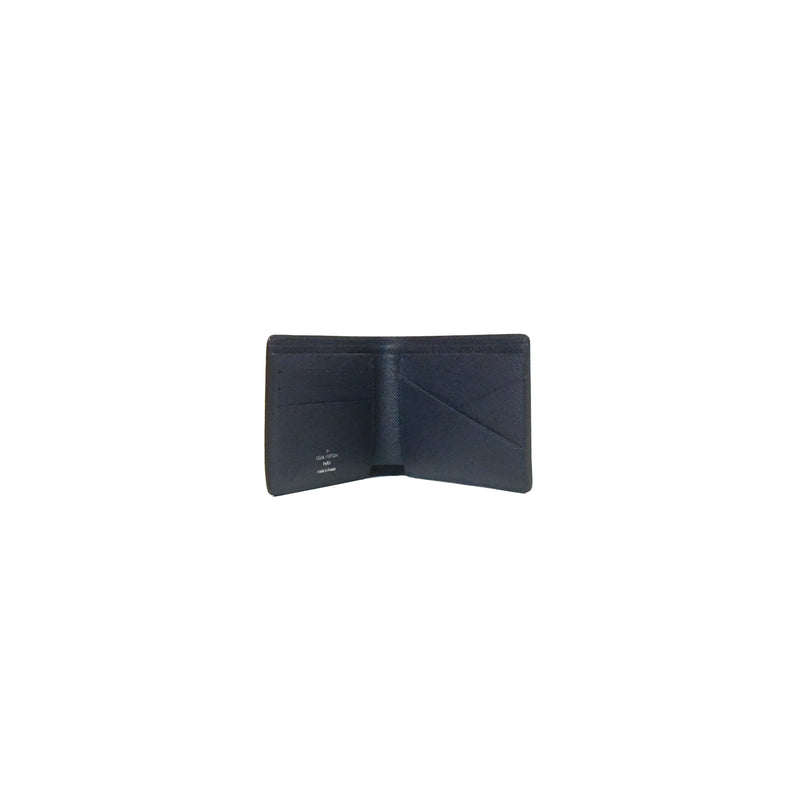 Louis Vuitton Multiple Wallet Epi Leather Navy Blue - NOBLEMARS