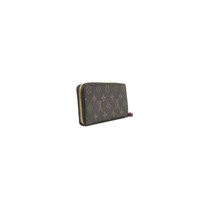 Louis Vuitton Clemence Long Wallet with Zip Fuchsia - NOBLEMARS