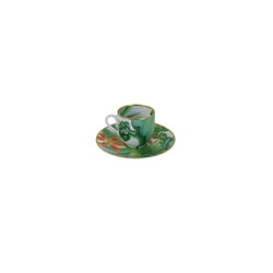 Hermes Passifolia Coffee Cup and Saucer (Set of 2) - NOBLEMARS