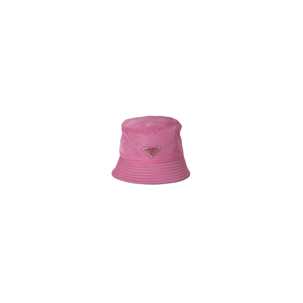 Prada Nylon Bucket Hat Pink - NOBLEMARS