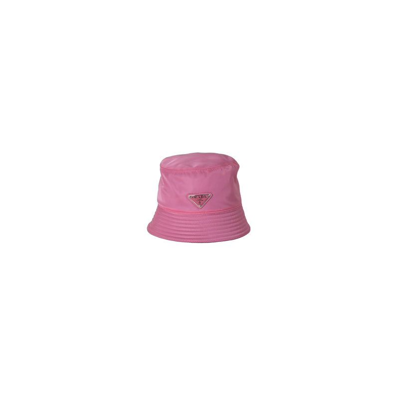Prada Nylon Bucket Hat Pink - NOBLEMARS
