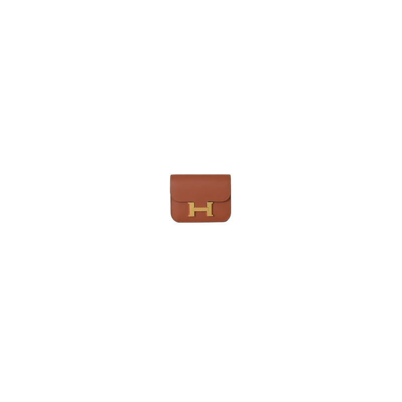 Hermes Constance Slim Wallet Gold Hardware AA Blush - NOBLEMARS