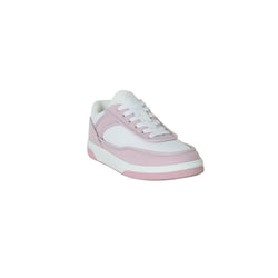 Chanel Fabric Sneakers Pink White - NOBLEMARS