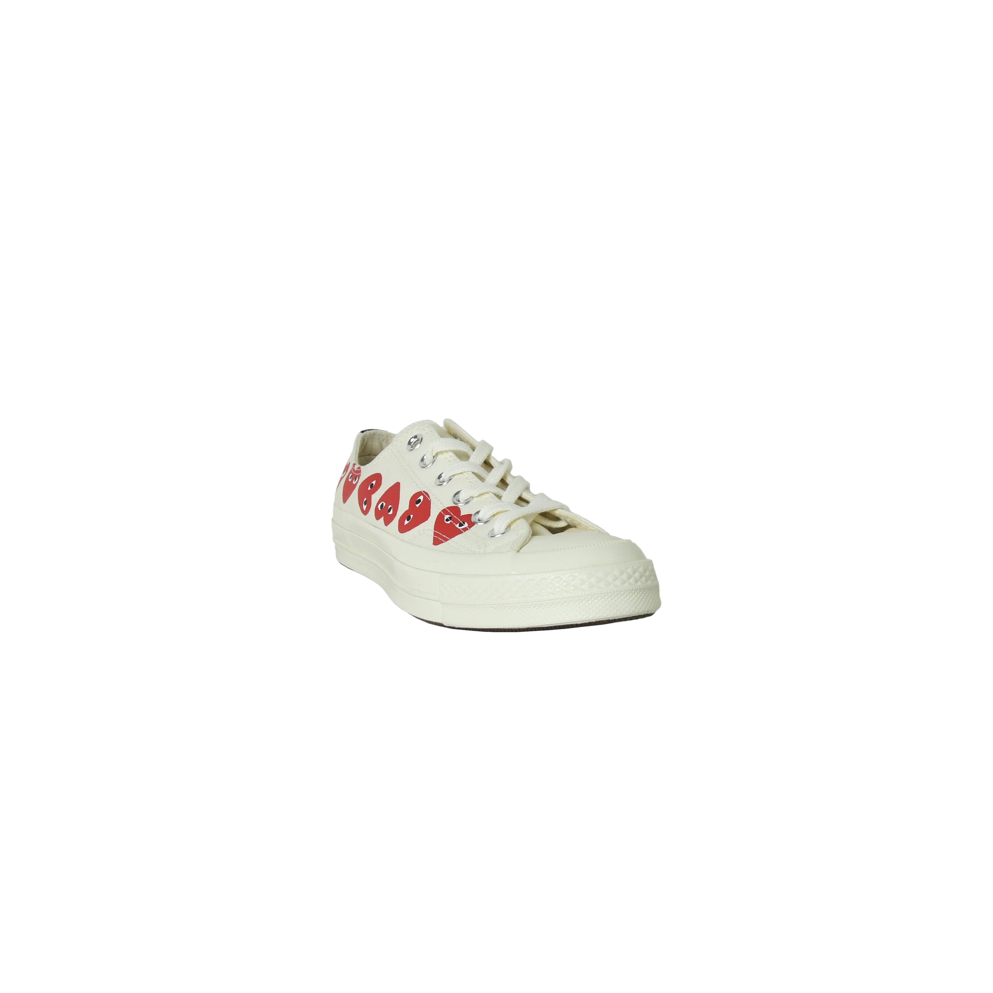 Converse X Comme des Garcons Play Chucks White - NOBLEMARS