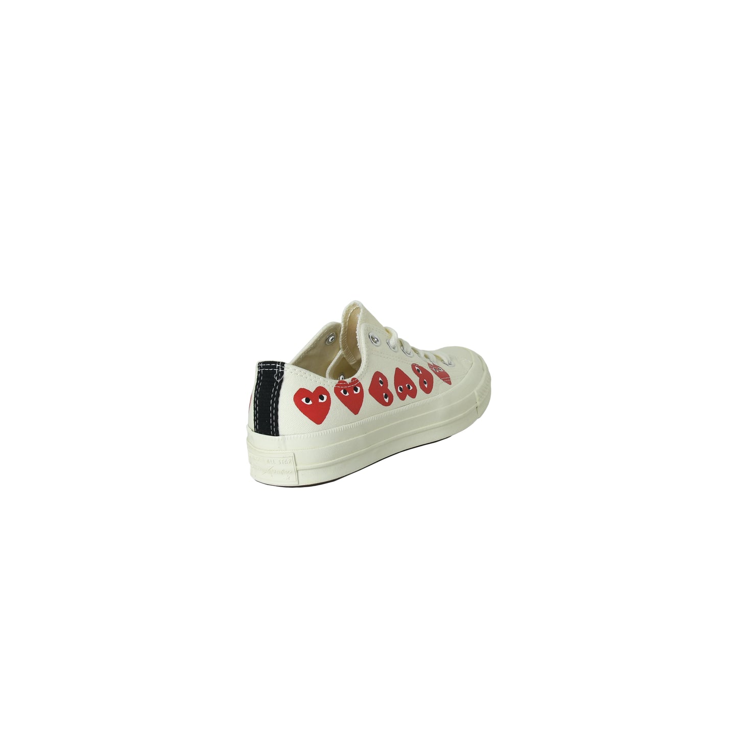 Converse X Comme des Garcons Play Chucks White - NOBLEMARS