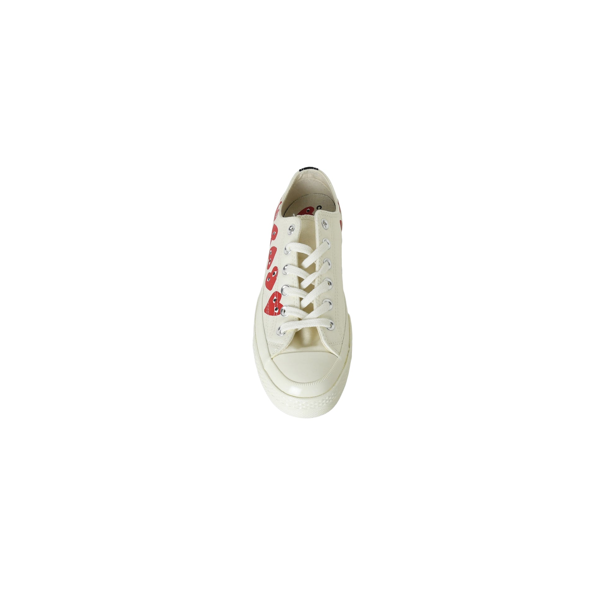 Converse X Comme des Garcons Play Chucks White - NOBLEMARS