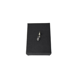 Chrome Hearts Tiny E CH Plus Earring Silver - NOBLEMARS