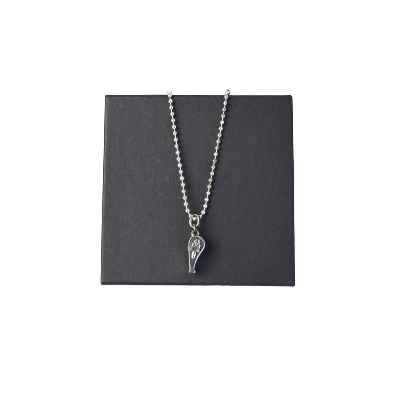 Chrome Hearts Dagger Whistle Pendant Necklace Silver - NOBLEMARS