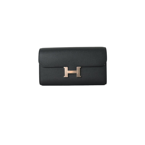 Hermes Birkin 30 Epsom Gold Hardware Black - NOBLEMARS