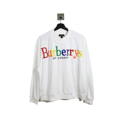 Burberry Rainbow Font Sweater White - NOBLEMARS