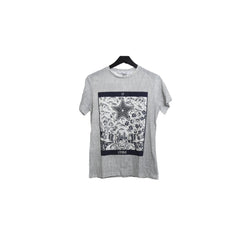 Dior 17 L'Etoile Star Flora Print T-Shirt Navy White - NOBLEMARS