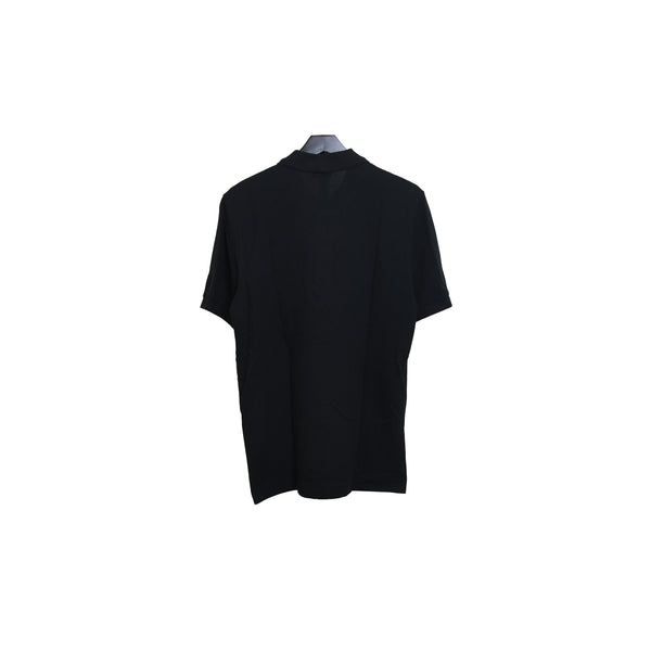Dior CD Embroidered Logo Polo Black - NOBLEMARS