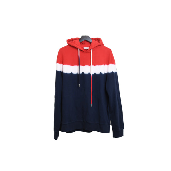 Moncler Maglia Hoodie Navy Red White - NOBLEMARS