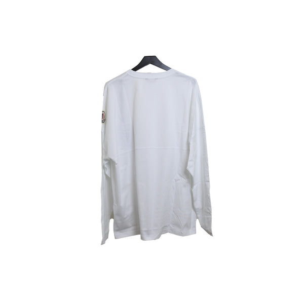 Moncler Maglia Long T-Shirt White - NOBLEMARS
