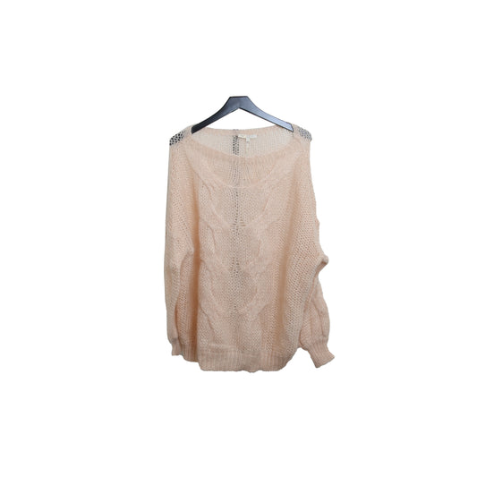 Maje Morsade Sweater Beige - NOBLEMARS