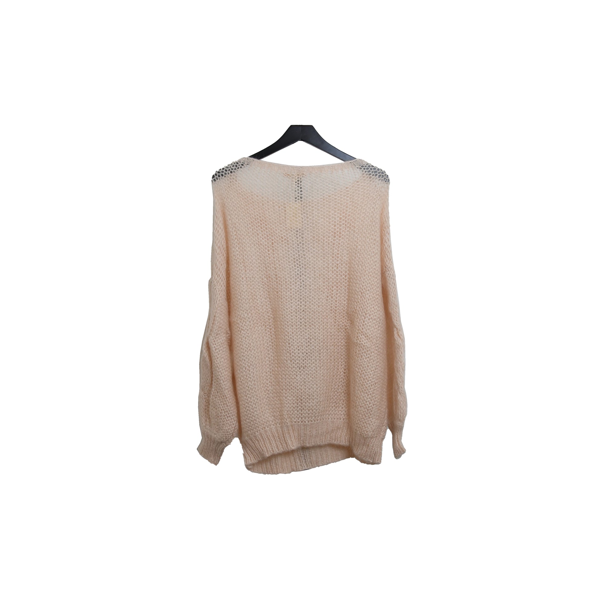 Maje Morsade Sweater Beige - NOBLEMARS