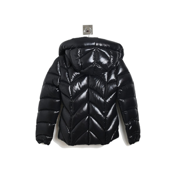 Moncler Akebia Hooded Puffer Jacket Black - NOBLEMARS