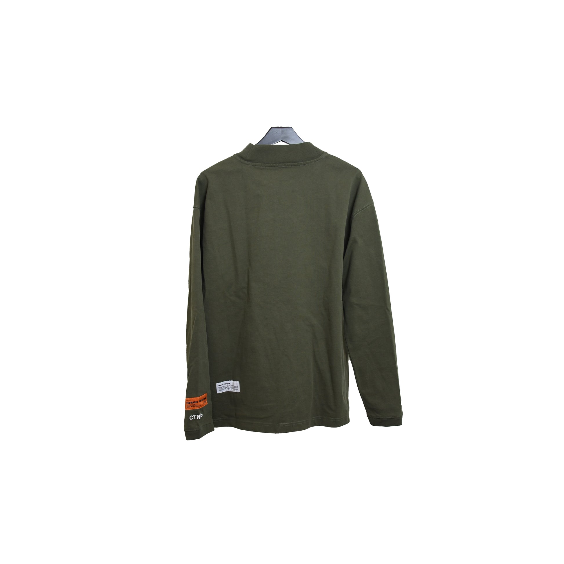 Heron Preston LS Turtleneck CTNMB Dark Olive - NOBLEMARS