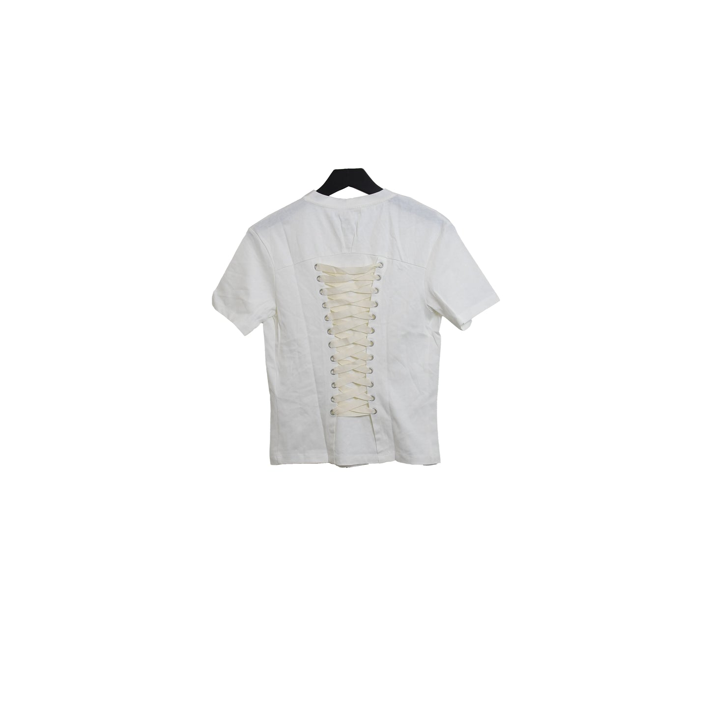 Maje Tressage T-Shirt Ecru - NOBLEMARS