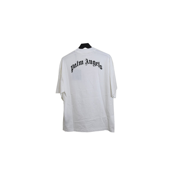 Palm Angels Bear Over Tee White Brown - NOBLEMARS