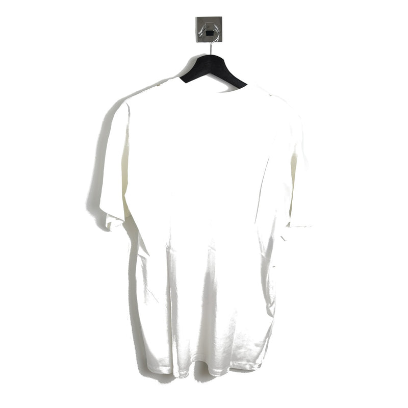 Moschino Bear On Swing Graphic Tee Shirt White - NOBLEMARS