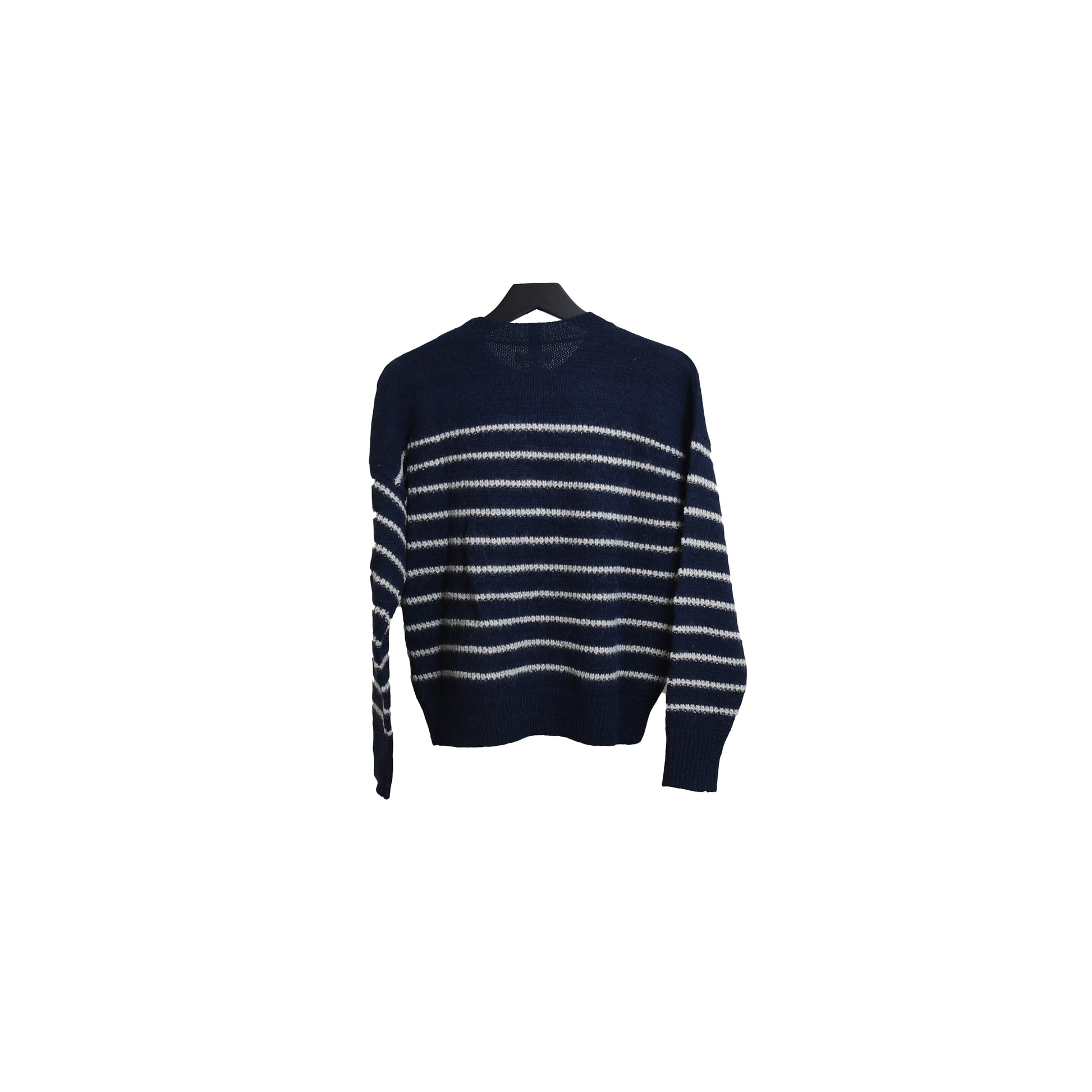 Isabel Marant Pu Gatlin Sweater Navy White - NOBLEMARS