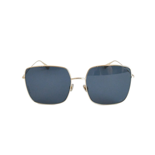 Dior Stellaire Square Metal Sunglasses Gold/Blue - NOBLEMARS