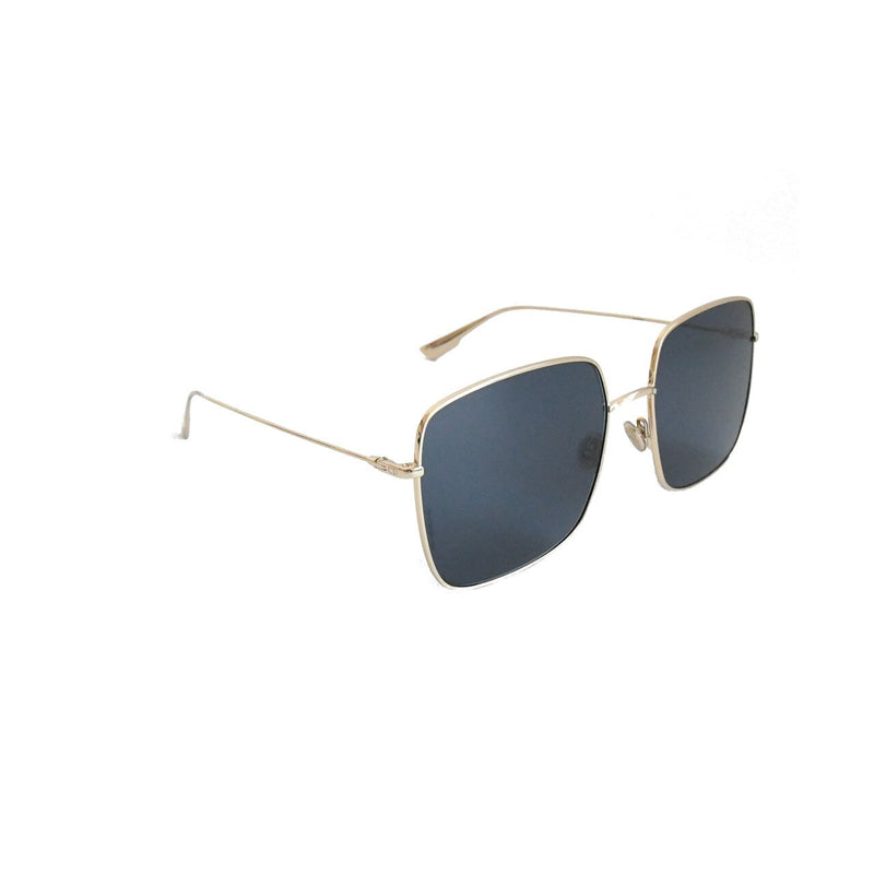 Dior Stellaire Square Metal Sunglasses Gold/Blue - NOBLEMARS