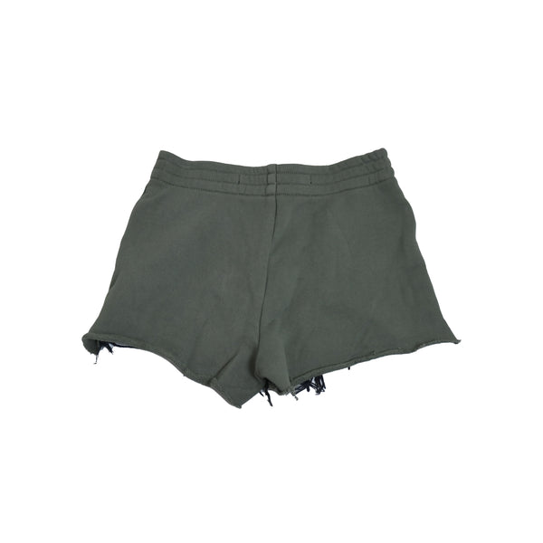 Alexander Wang Bite Clash Shorts Grey Aged With Moss - NOBLEMARS