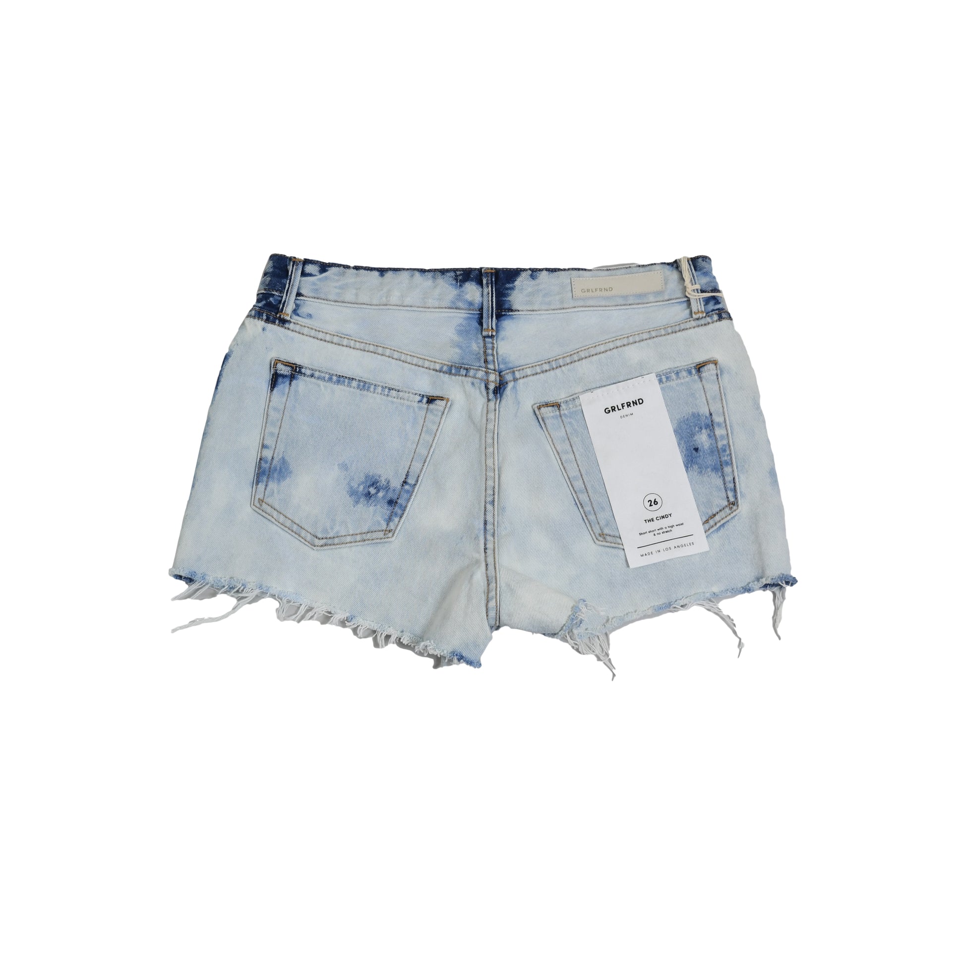 GRLFRND Cindy Shorts Denim - NOBLEMARS