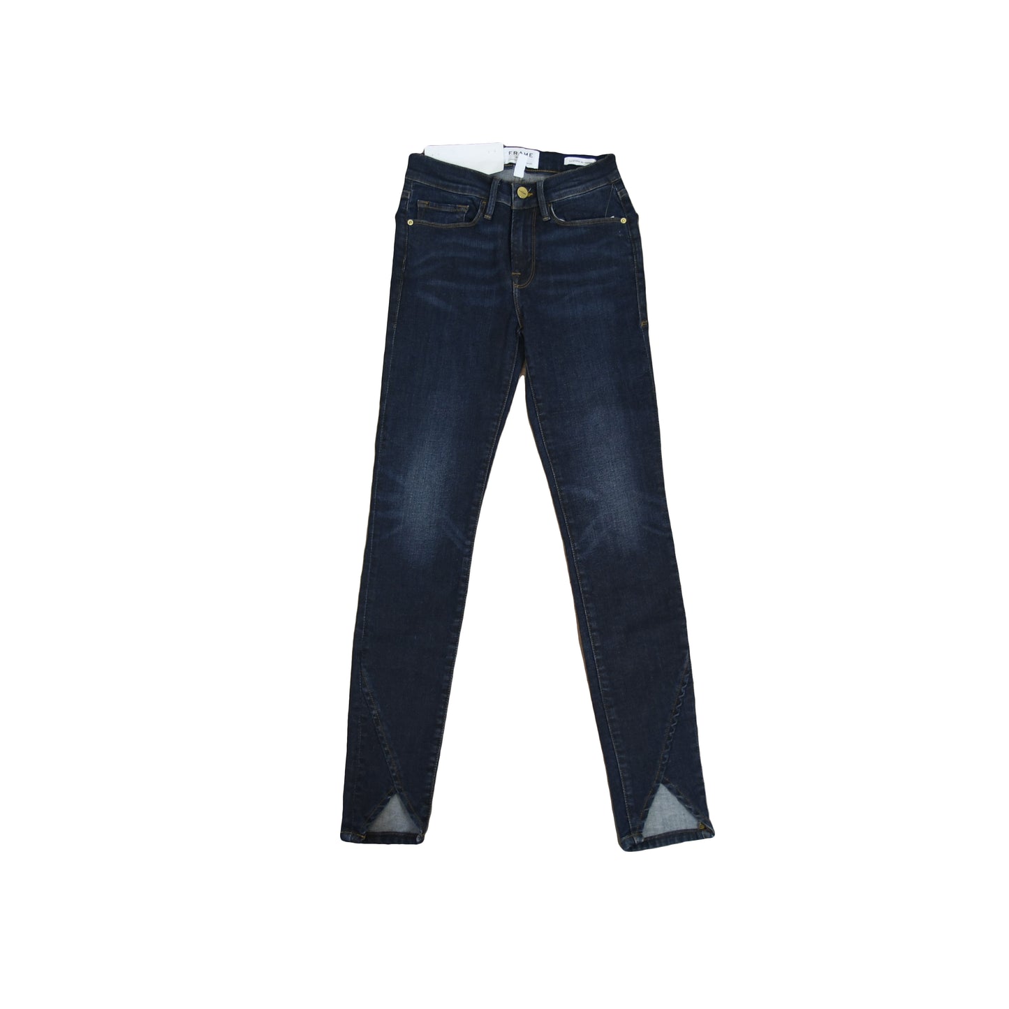 Frame Mid Rise Skinny Fit Jeans Denim - NOBLEMARS