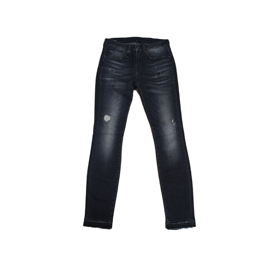 R13 Alison Skinny Strumb Jeans black - NOBLEMARS