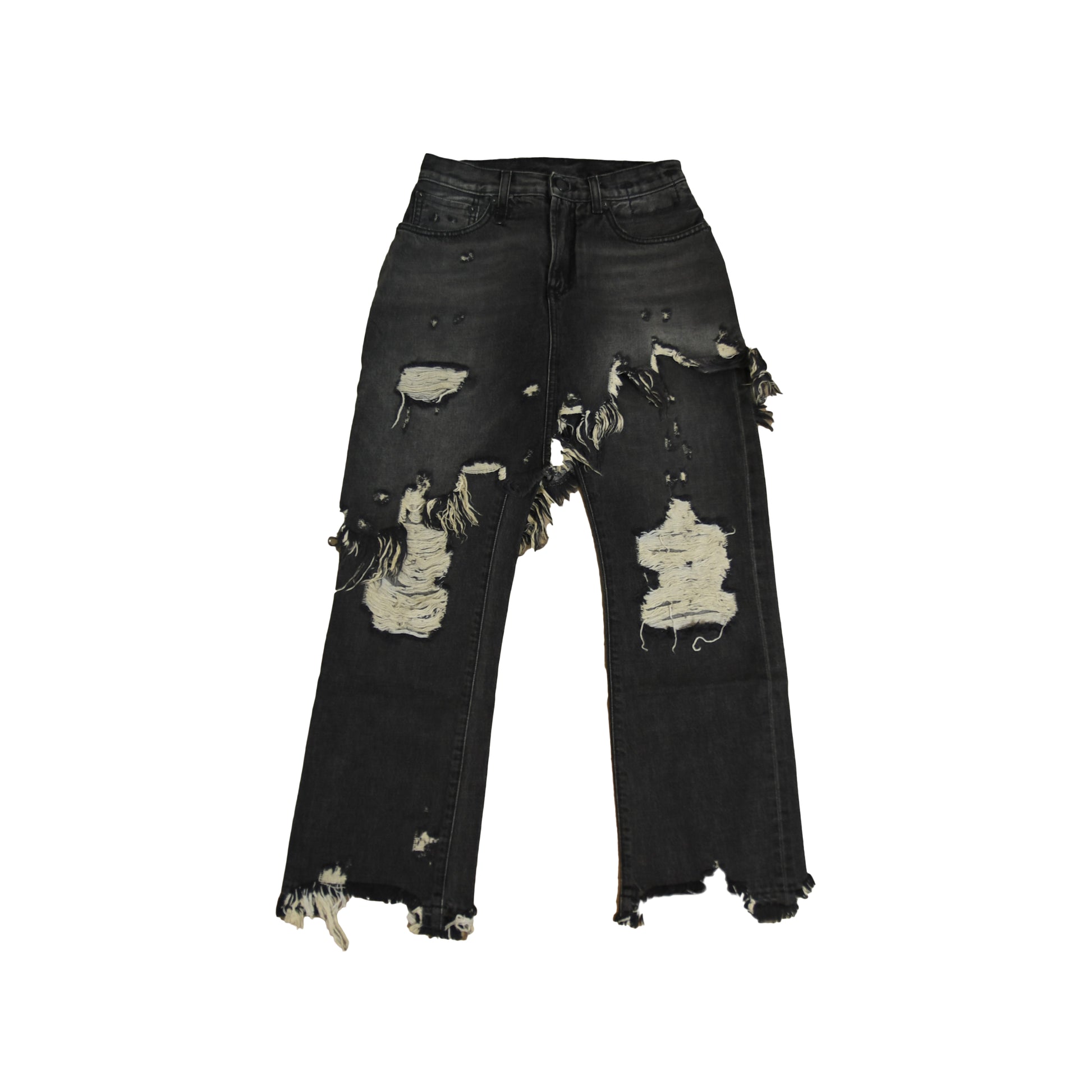 R13 Double Classic Elma Jeans Black - NOBLEMARS