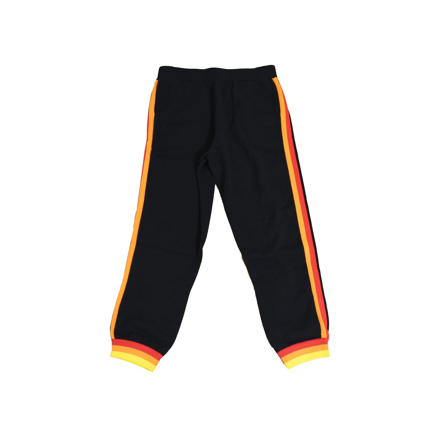 Opening Ceremony Orange Red Stripe Pants Black - NOBLEMARS