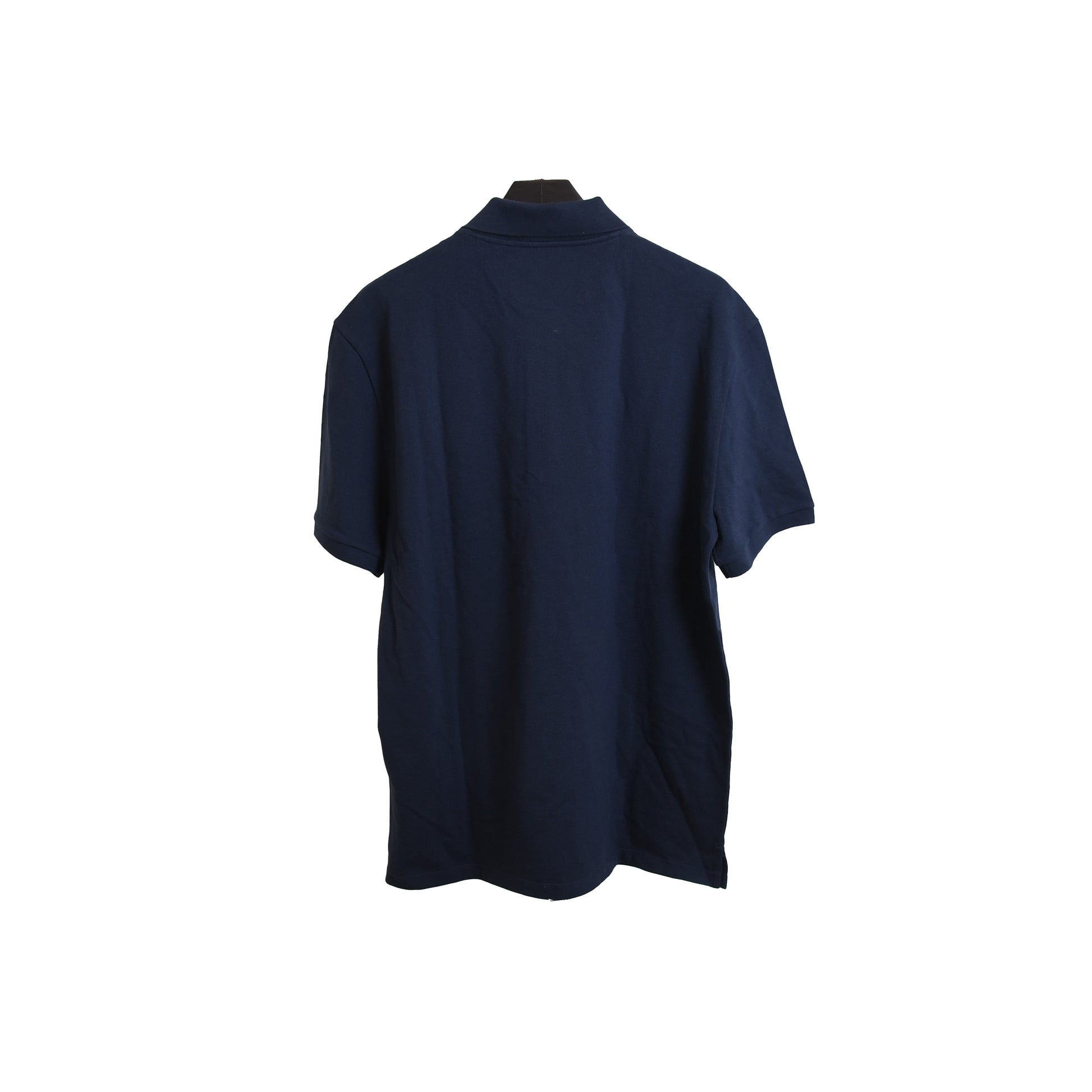 Valentino Polo Jersey Slim V Logo Navy - NOBLEMARS