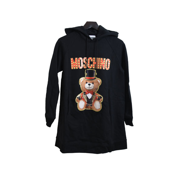 Moschino Magician Teddy Bear Hoodie Black - NOBLEMARS