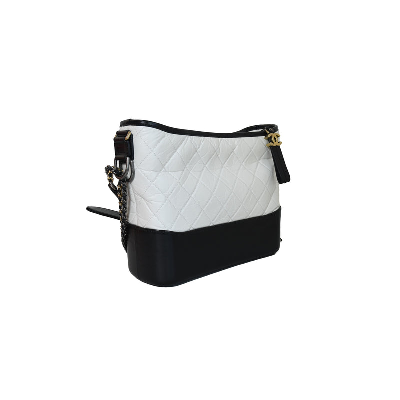 Chanel SAC Gabrielle CC Small Hobo Bag Black - NOBLEMARS