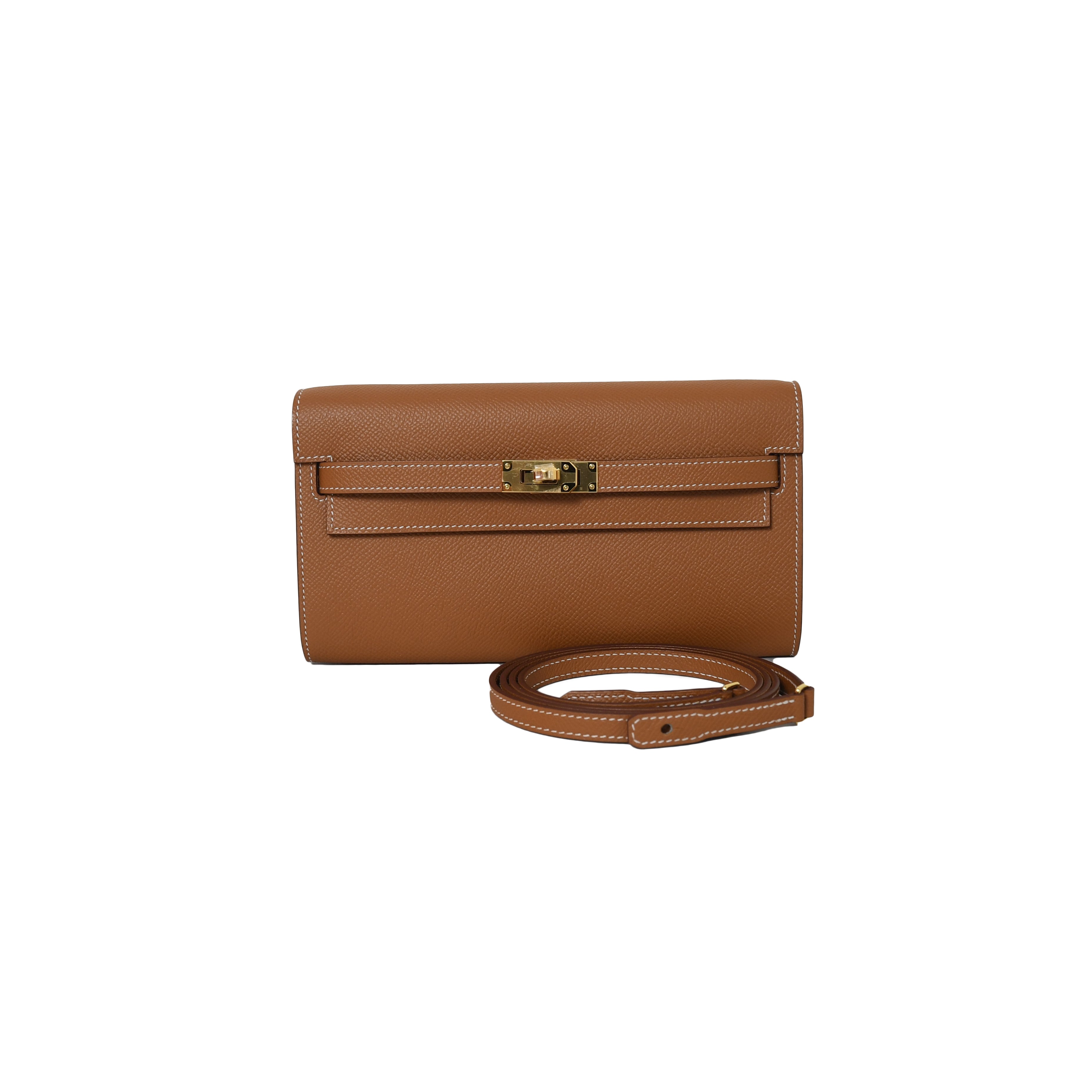 HERMES Kelly HERMES Kelly wallet touch GOLD/GHW