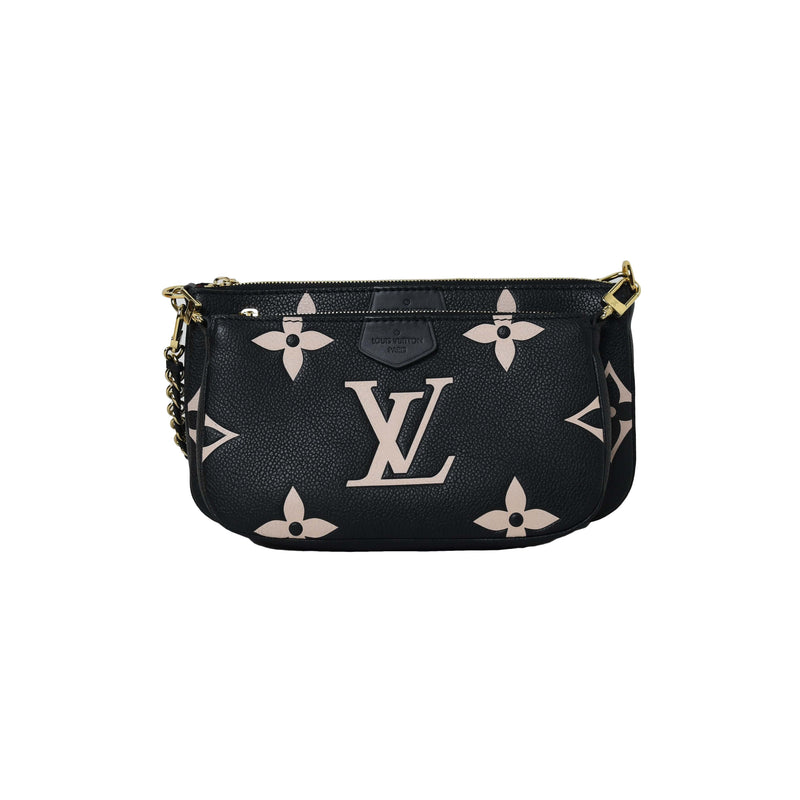 Louis Vuitton M21057 Maxi Multi-Pochette Accessoires Nylon Black Silver