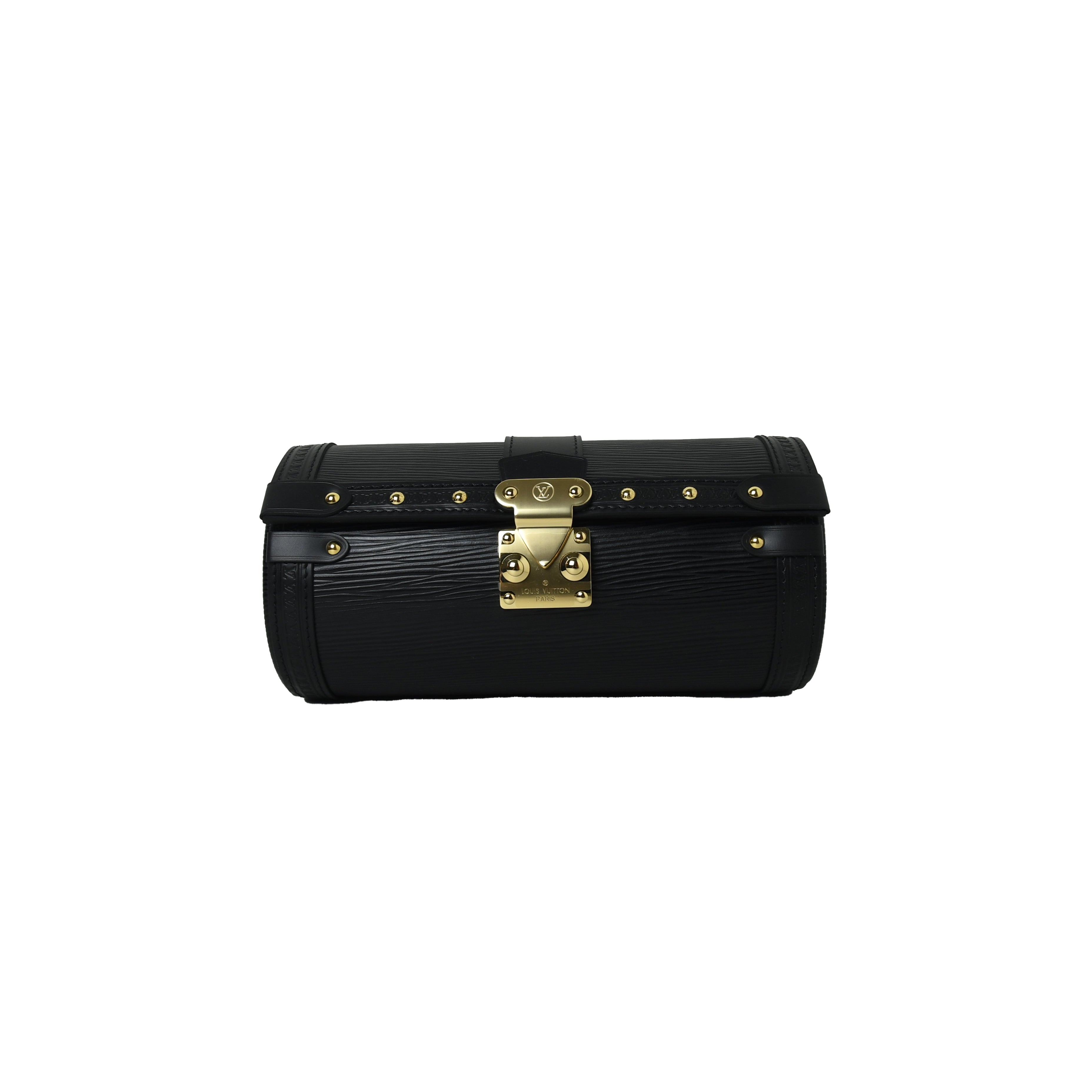 Louis Vuitton 2021 Black Epi Leather Papillon Trunk Bag w/ Chain and L –  Mine & Yours