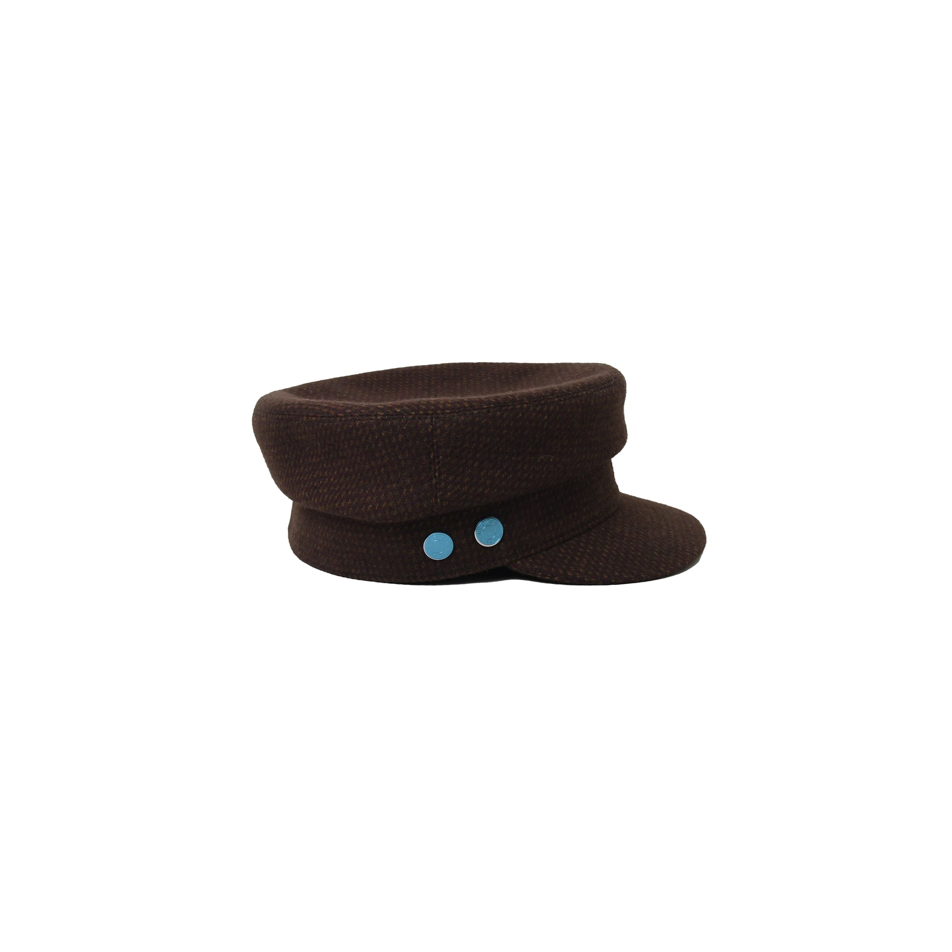 Hermes Wool Cashmere Dinard Cap Brun Terre Brown - NOBLEMARS