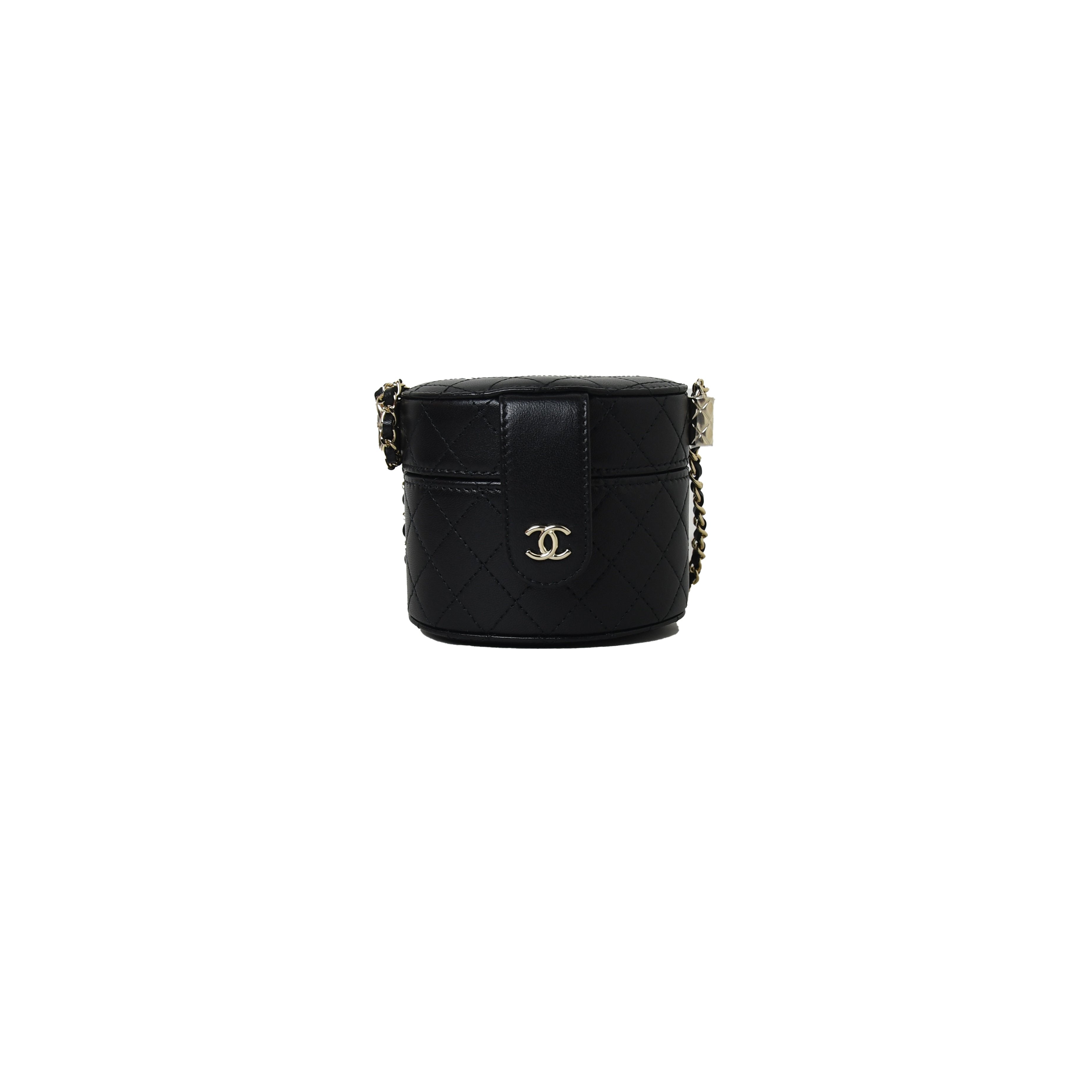 Chanel Small Vanity With Chain Black - NOBLEMARS