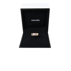 Chanel Coco Crush Small Version Ring 18K with Diamond Beige Gold - NOBLEMARS