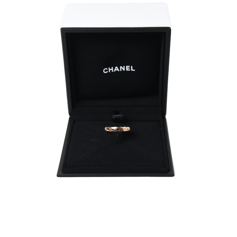 Chanel Coco Crush Mini Version 18K Ring Beige Gold - NOBLEMARS