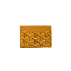 Goyard Saint Sulpice Card Holder Yellow - NOBLEMARS