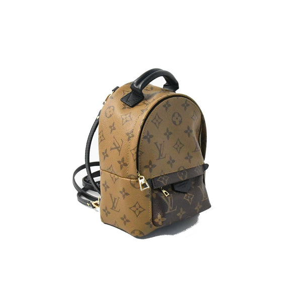 Louis Vuitton Palm Springs Mini Backpack Monogram Reverse Canvas Brown ...